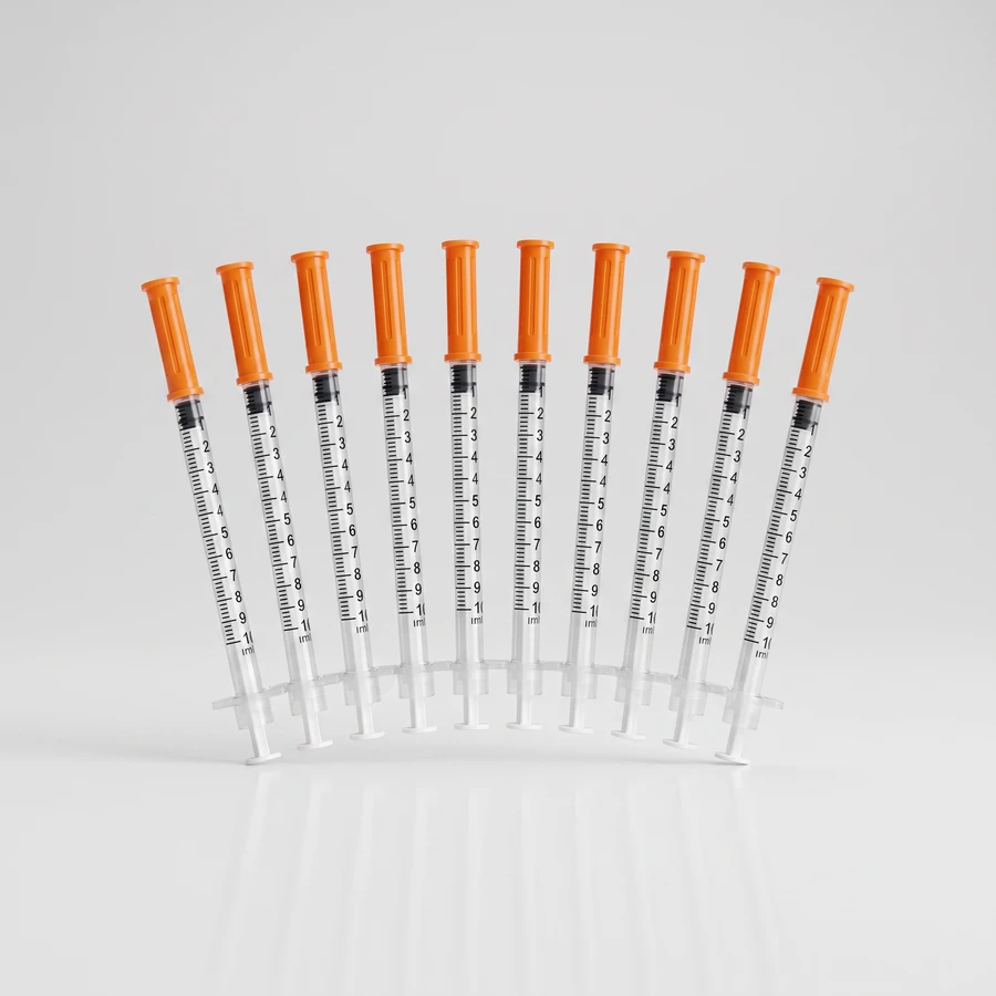 Insulin Syringes 1ml (10-Pack)